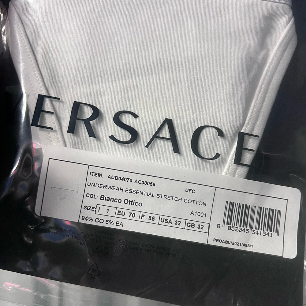 VERSACE ESSENTIAL THONG - Picture 7 of 7